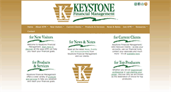 Desktop Screenshot of keystonefinancialmanagement.com